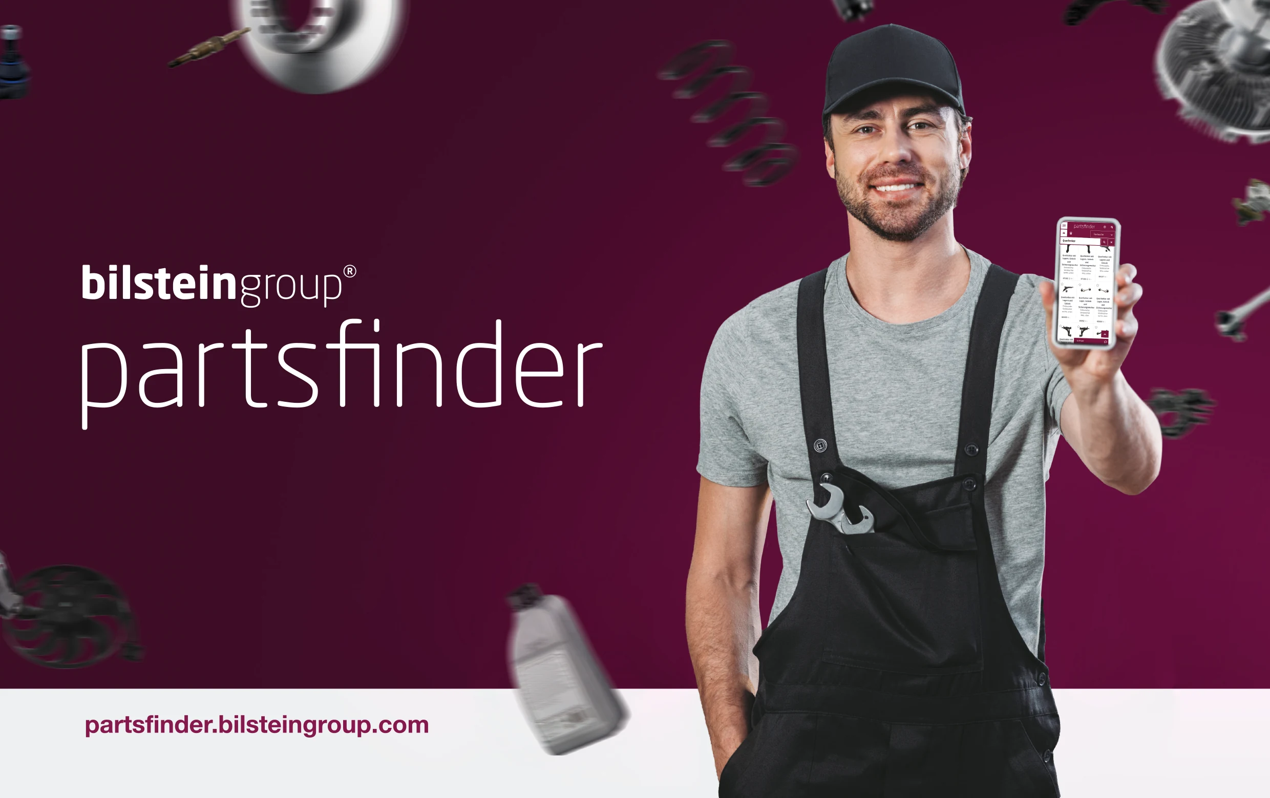 bilstein group Partsfinder — онлайн-каталог запчастей